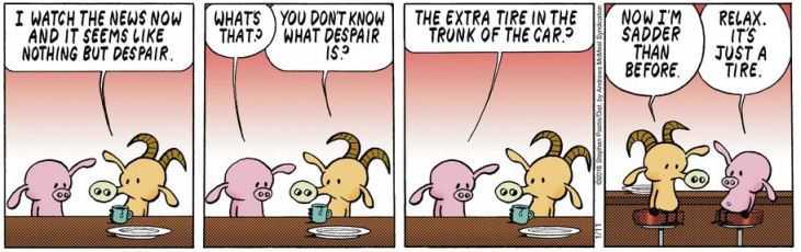 despair pearls before swine