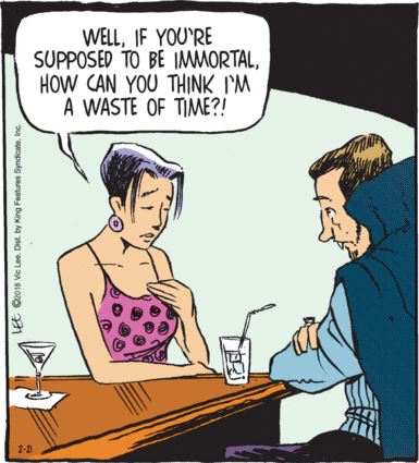 pardon my immortality