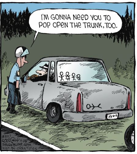 dave coverly speed bump trunk