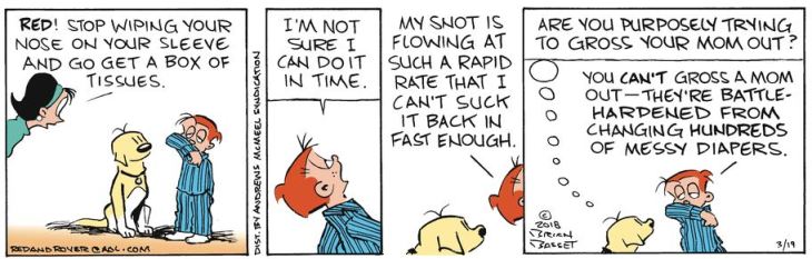 March 24 Ewww Red Rover Andrea