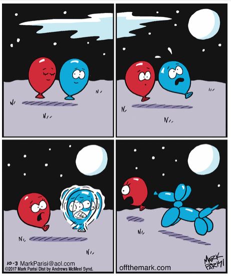 Off the Mark balloons