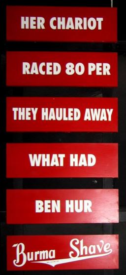 oy may 20 burma shave