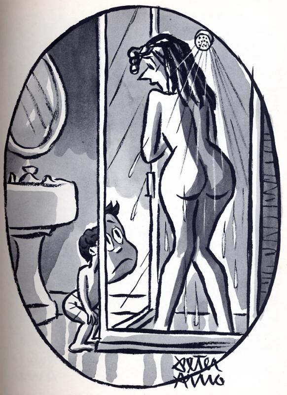 shower peter arno