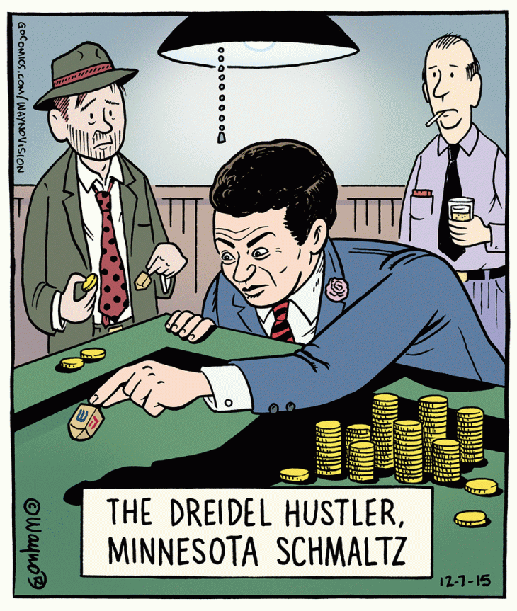 dreidel hustler