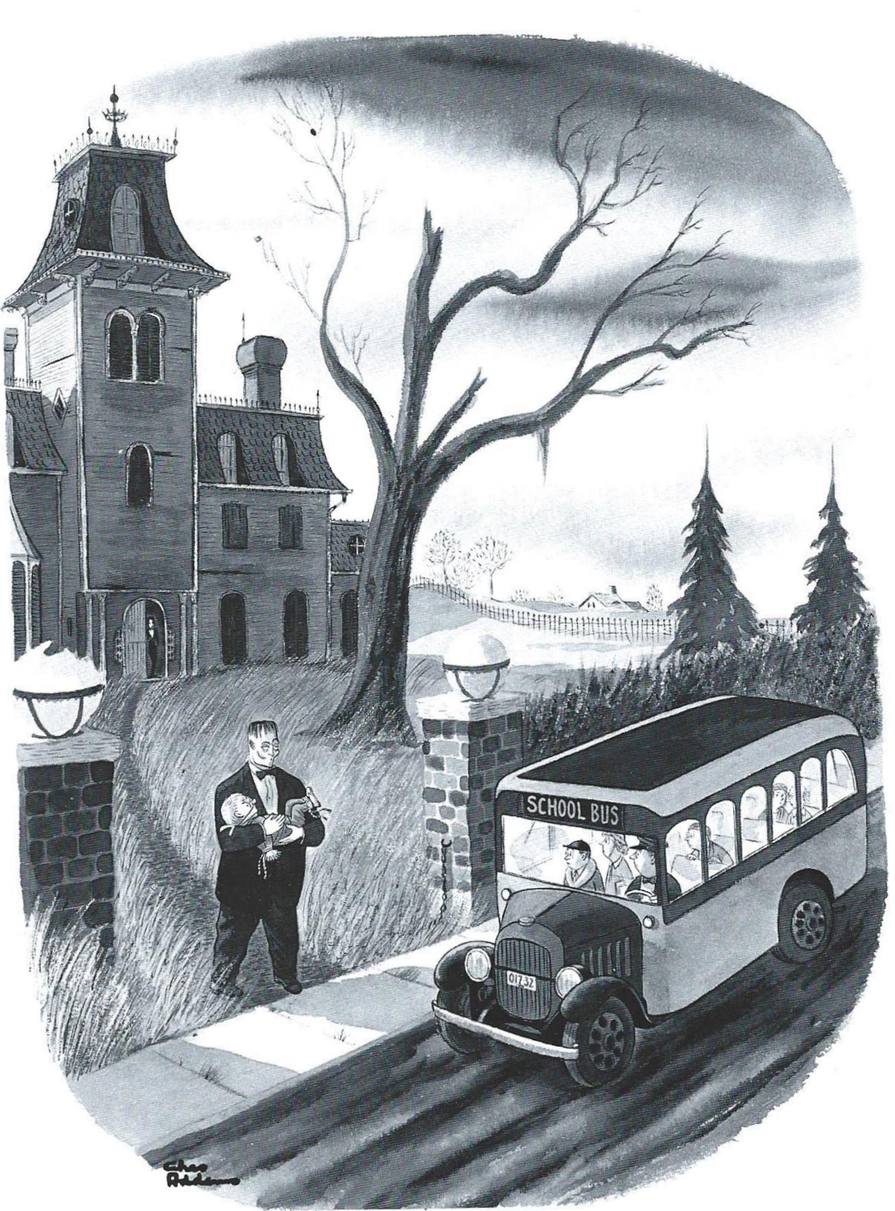 FIRST DAY OF SCHOOL addams-september-29-1951