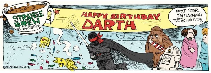 pinata darth Andréa