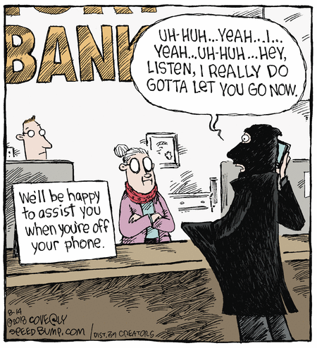 speed bump phone andrea