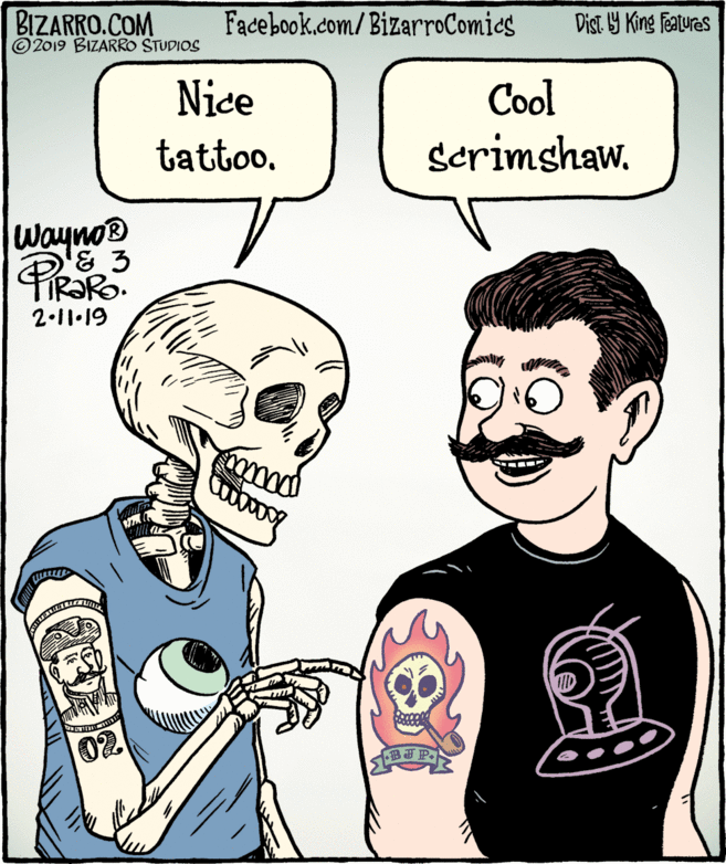 bizarro tattoo Andrea