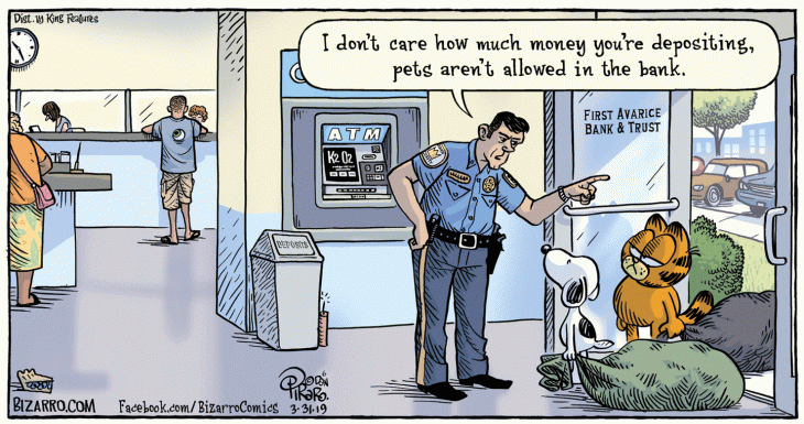 March 31 bizarro deposits