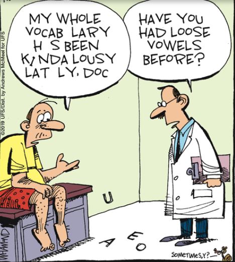 April 28 ewww andrea vowels