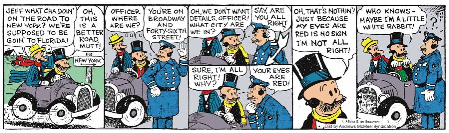 White Rabbit | Comics I Don't Understand