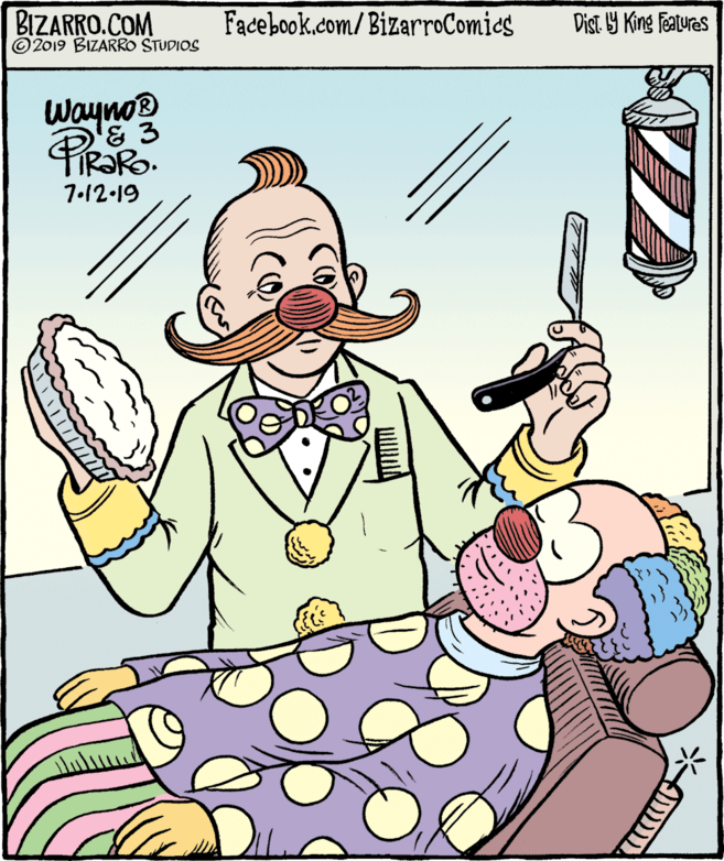 clown shave