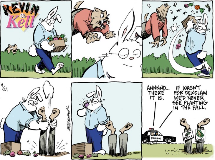 Oct01 Unless vegetables are going to growing from the wolfs head