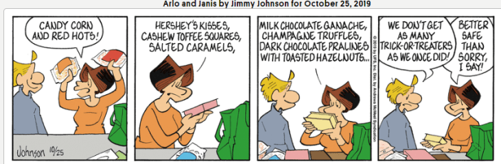 Arlo and Janis Haloween Chemgal