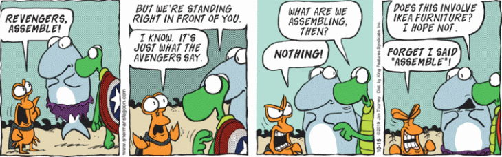 avengers Shermans Lagoon