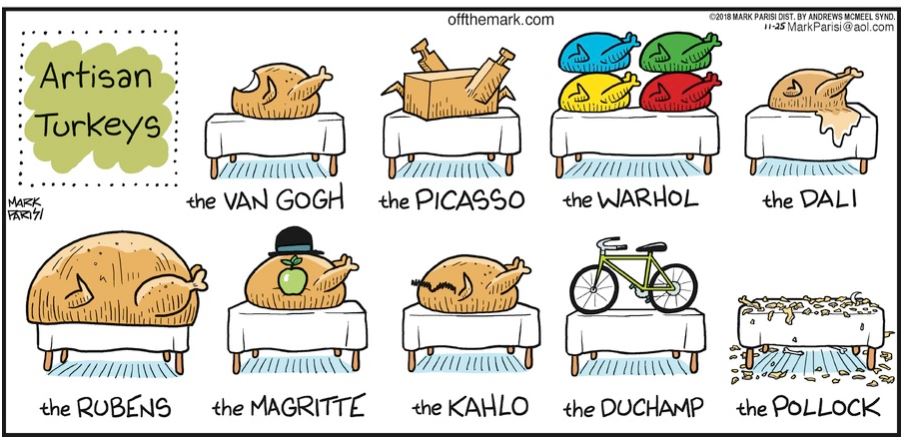 NOV off the Mark turkeys