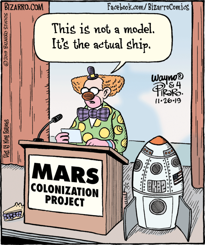 bizarro mars