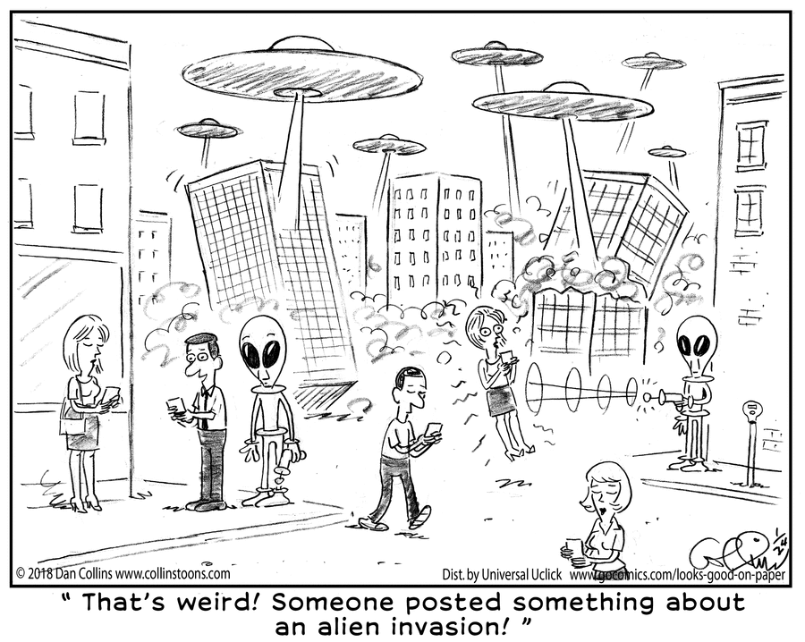 Looks Good on Paper by Dan Collins invasion