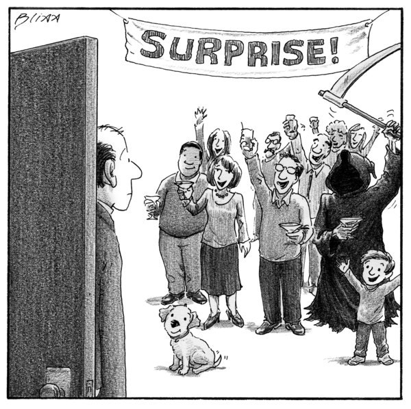 DeathMark Harry Bliss New Yorker