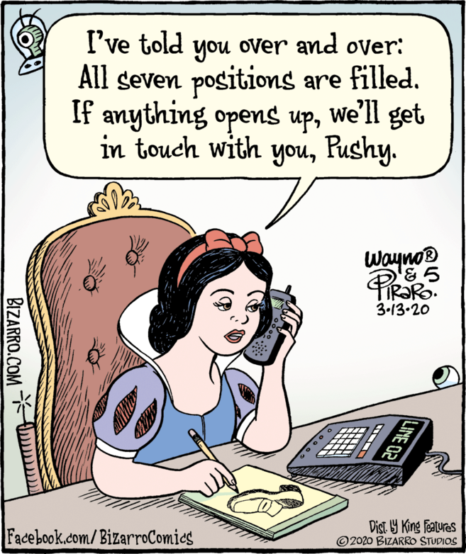 bizarro snow white