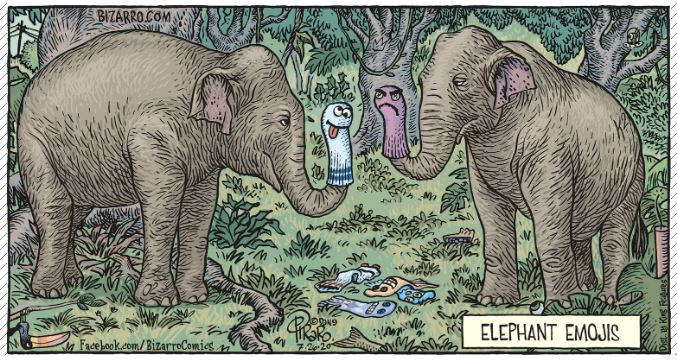 elephant emojis