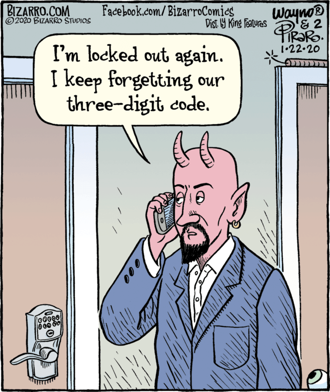 July08 Bizarro 3-digit