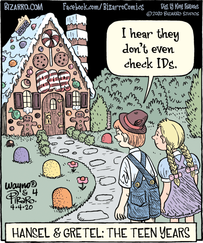 sept28 bizarro hansel