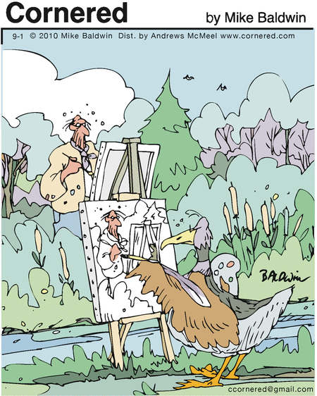 Sept01 balwin duck art