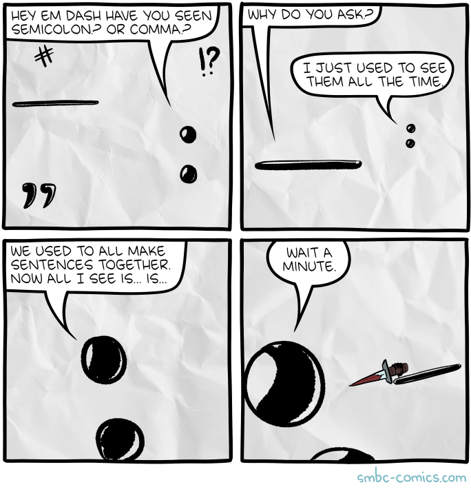 Serial (comma) killer? | Comics I Don't Understand