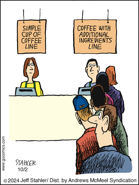 Coffeeholic Cartoonists, Unite! | Comics I Don't Understand